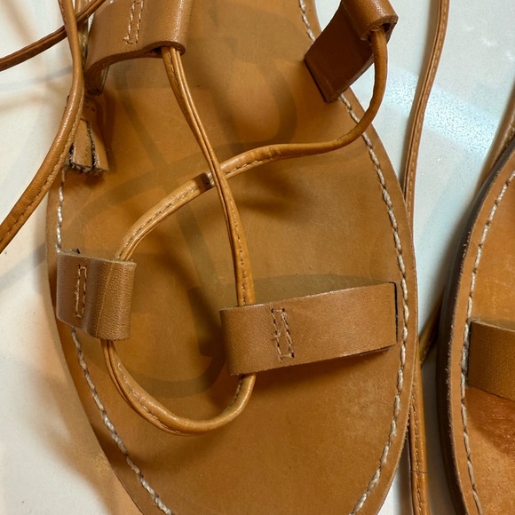 Madewell Boardwalk Leather Lace-Up Sandals - Picture 7 of 13